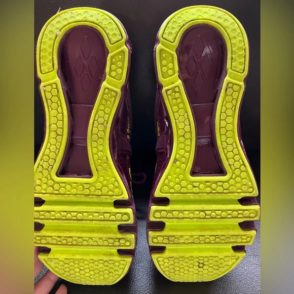 Purple womens Just So So tennis shoes. Worn maybe 2x size 10 - Picture 6 of 6